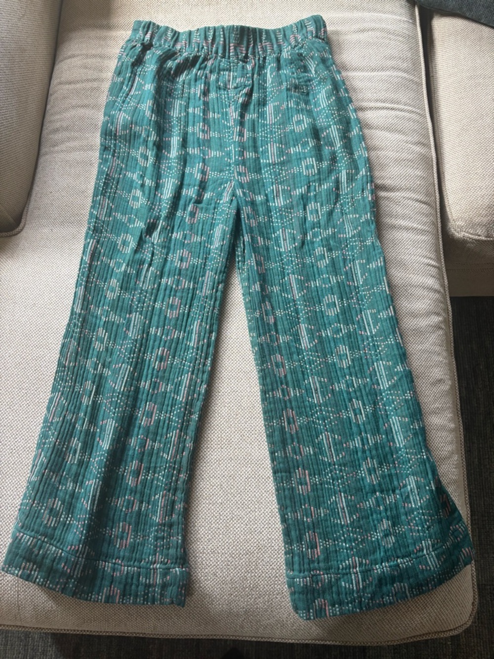 Ace & Jig Pants in Emerald - Picture 2 of 4